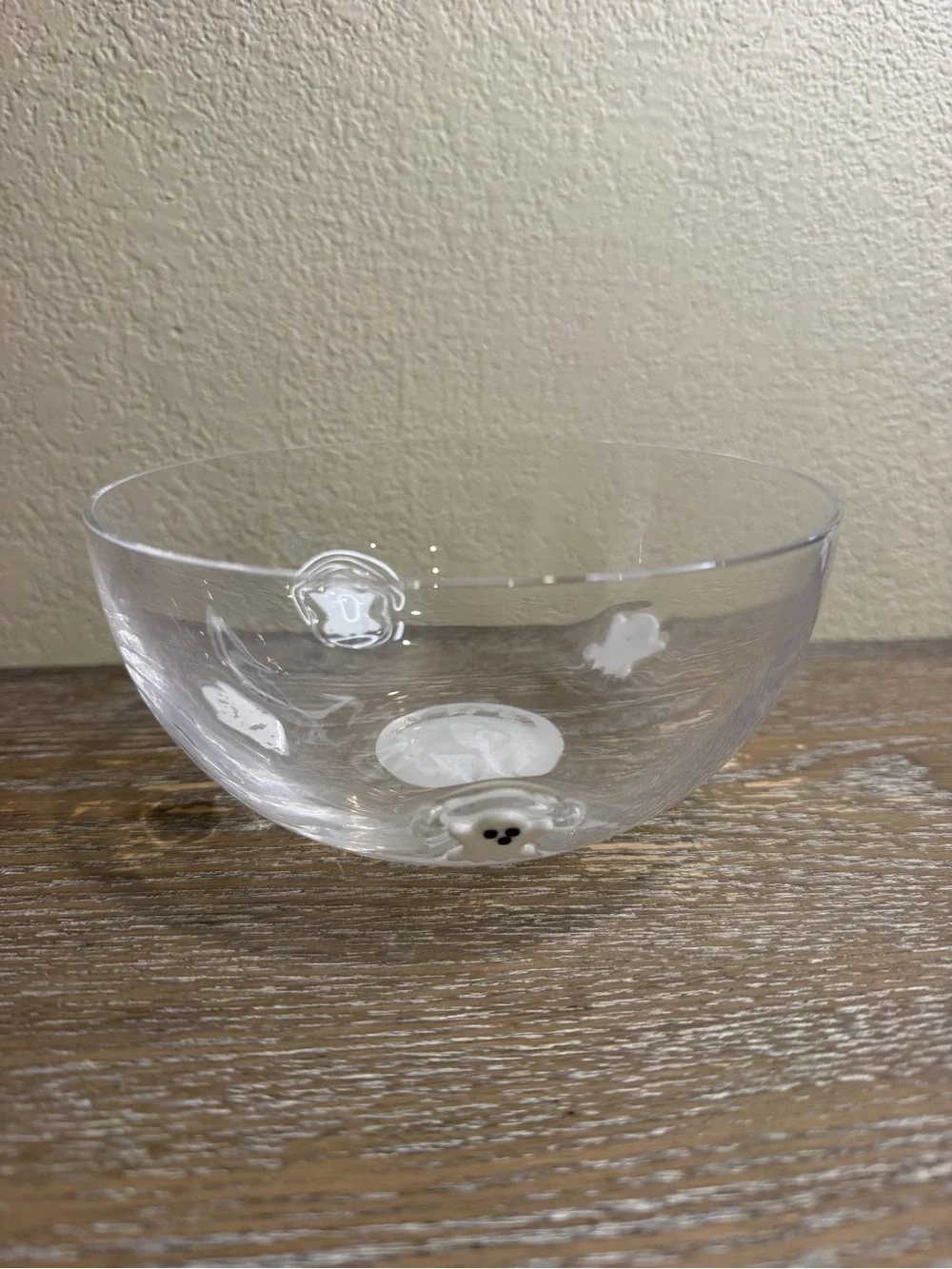22.6 fl oz Halloween Ghosts Glass Icon Serving Bowl - Hyde and EEK! Boutique